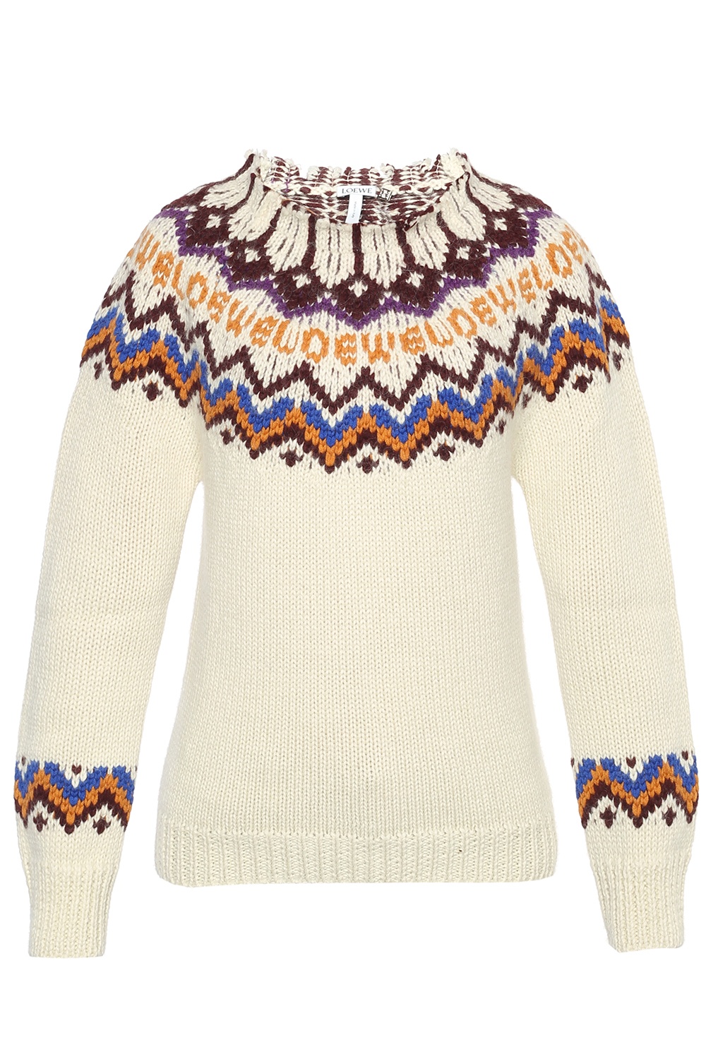 White Turtleneck sweater Loewe - Vitkac GB